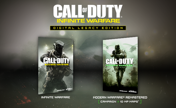 If you buy Call of Duty: Infinite Warfare on disc, it'll need to