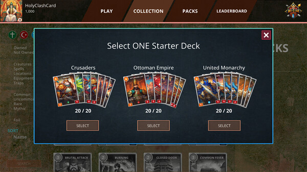 Скриншот из Holy Clash Cards