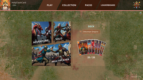 Скриншот из Holy Clash Cards