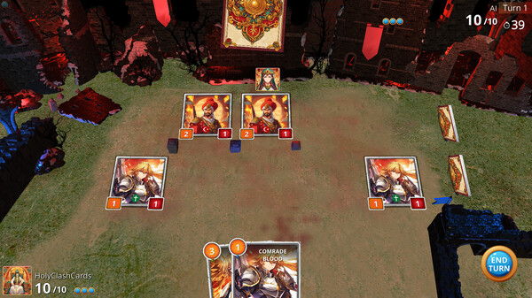 Скриншот из Holy Clash Cards