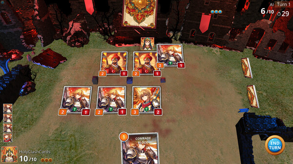 Скриншот из Holy Clash Cards