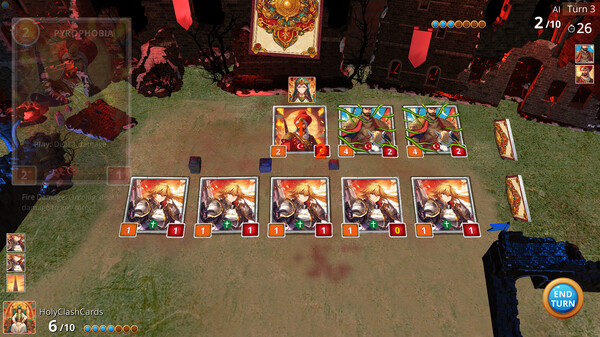 Holy Clash Cards game for Linux 1