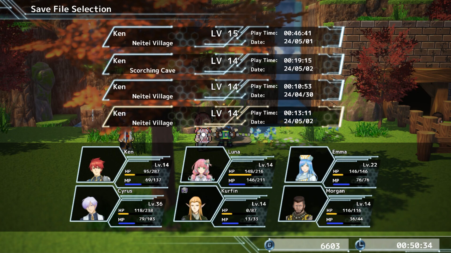 RPG Developer Bakin Layout Data Sci-Fi screenshot screenshot 8