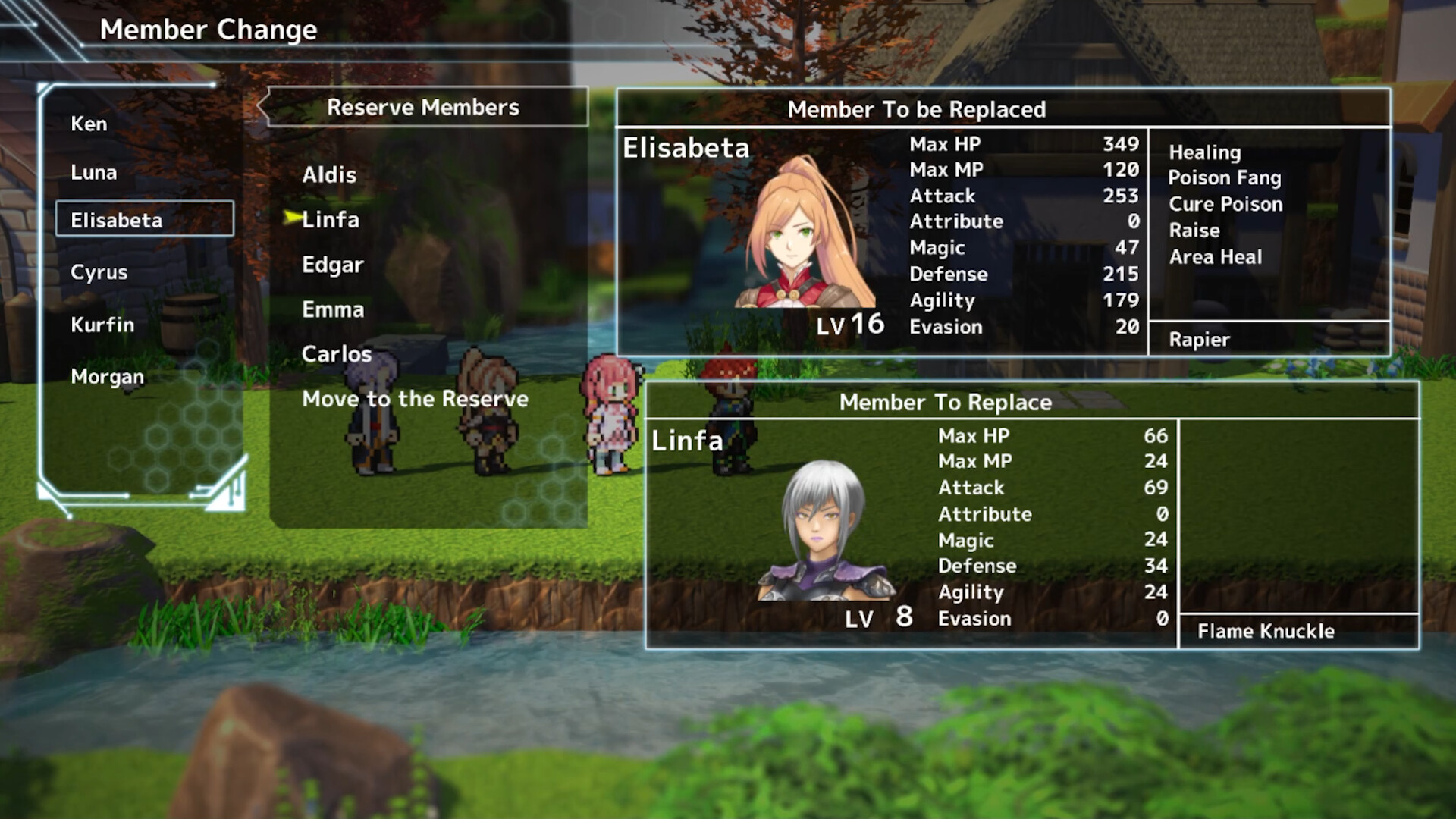 RPG Developer Bakin Layout Data Sci-Fi screenshot screenshot 12