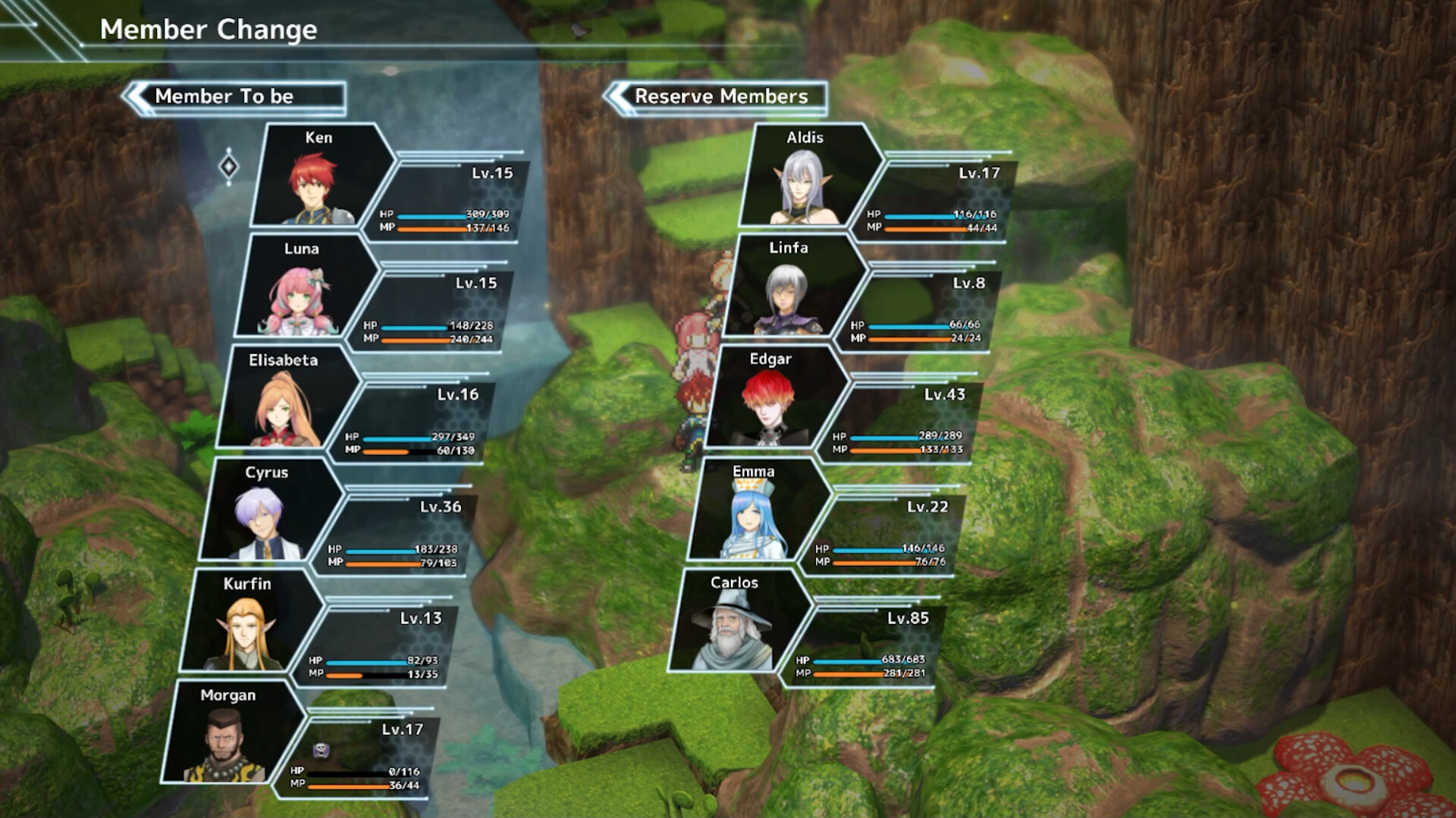 RPG Developer Bakin Layout Data Sci-Fi screenshot screenshot 7