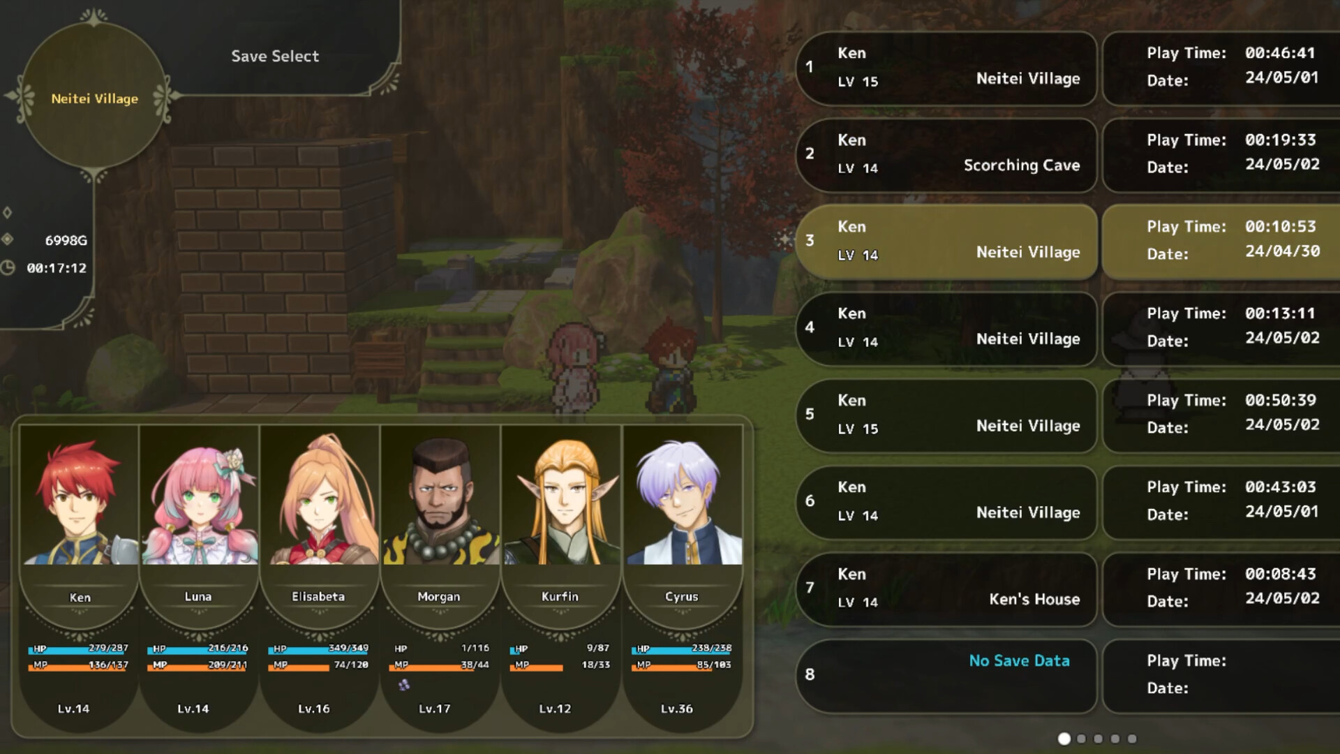 RPG Developer Bakin Layout Data Classy screenshot screenshot 4