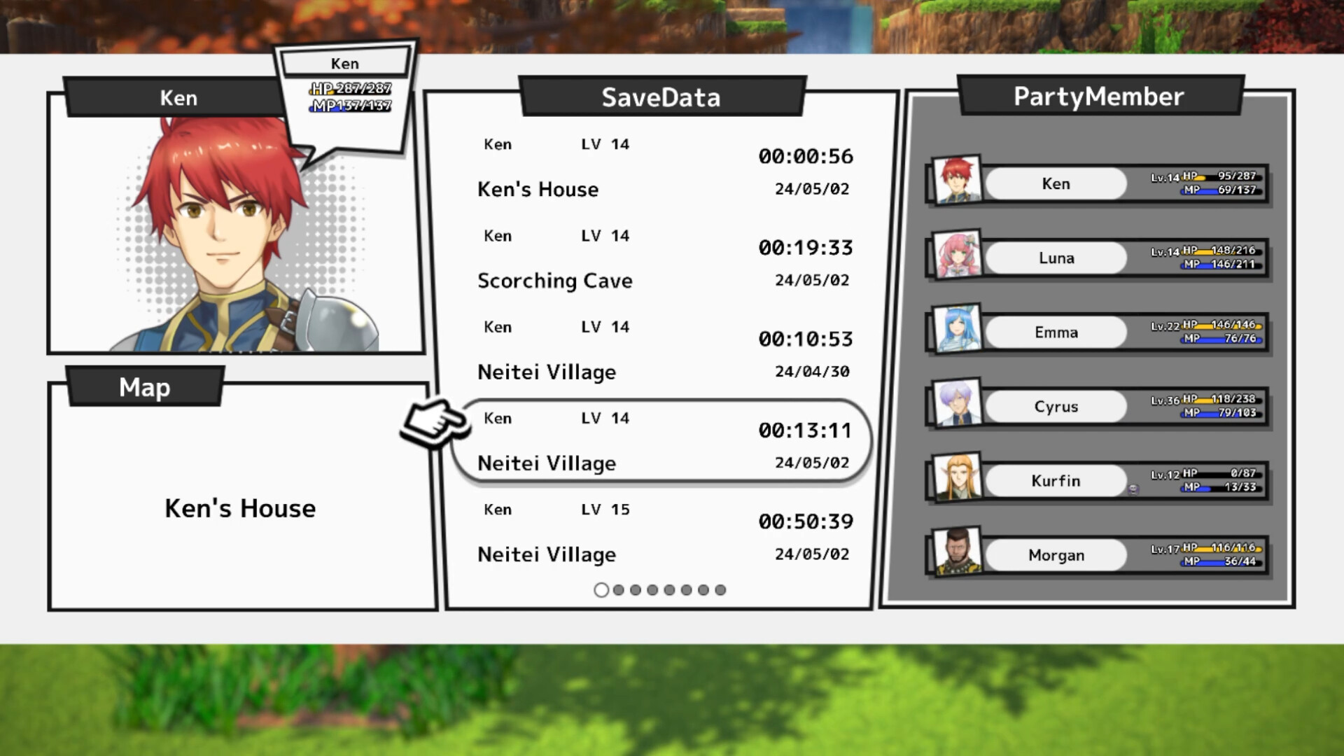 RPG Developer Bakin Layout Data Comic screenshot screenshot 2