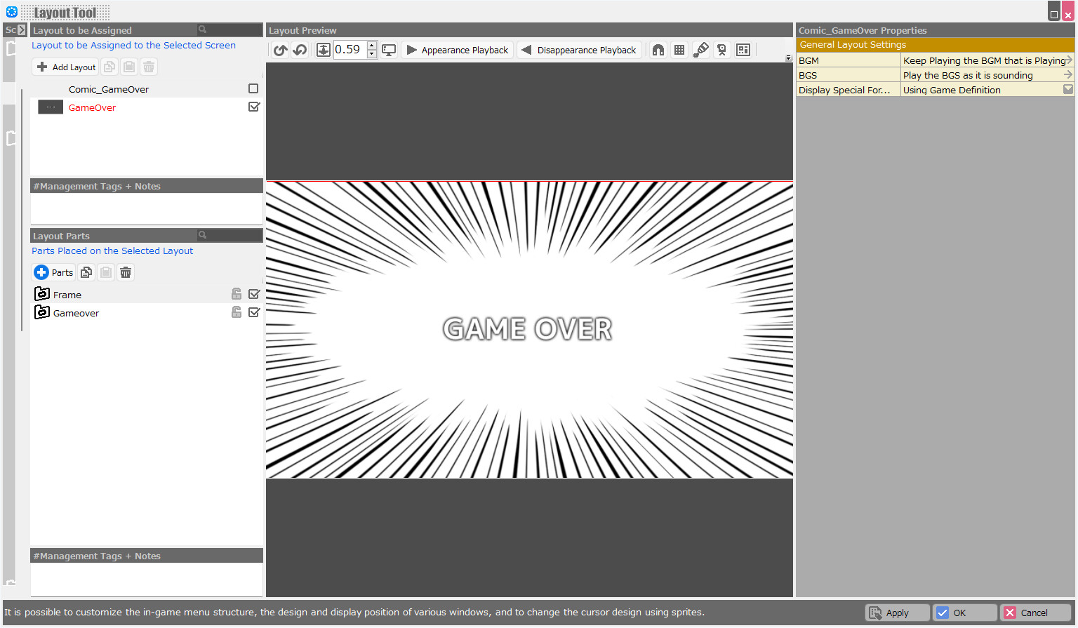 RPG Developer Bakin Layout Data Comic screenshot screenshot 13