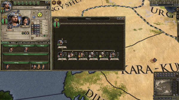 скриншот Crusader Kings II: Persian Portraits 1