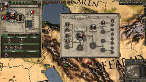 скриншот Crusader Kings II: Persian Portraits 5