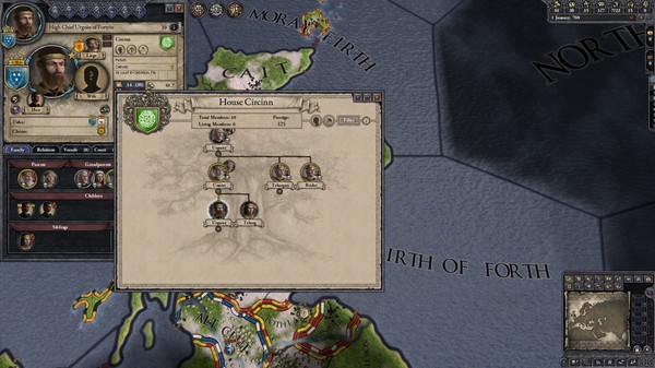 Crusader Kings II: Dynasty Shields Charlemagne for steam