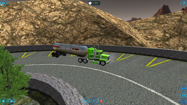 Скриншот из Oil Truck Transporter