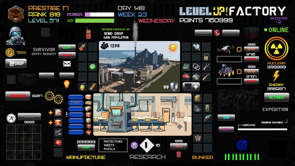 Скриншот из Level UP! Factory