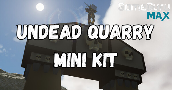 GameGuru MAX Low Poly Mini-Kit - Undead Quarry