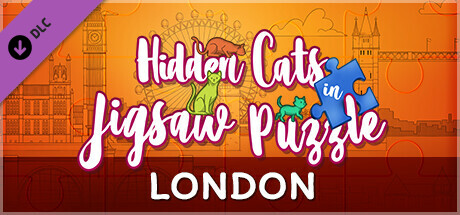 Hidden Cats in Jigsaw Puzzle - London banner