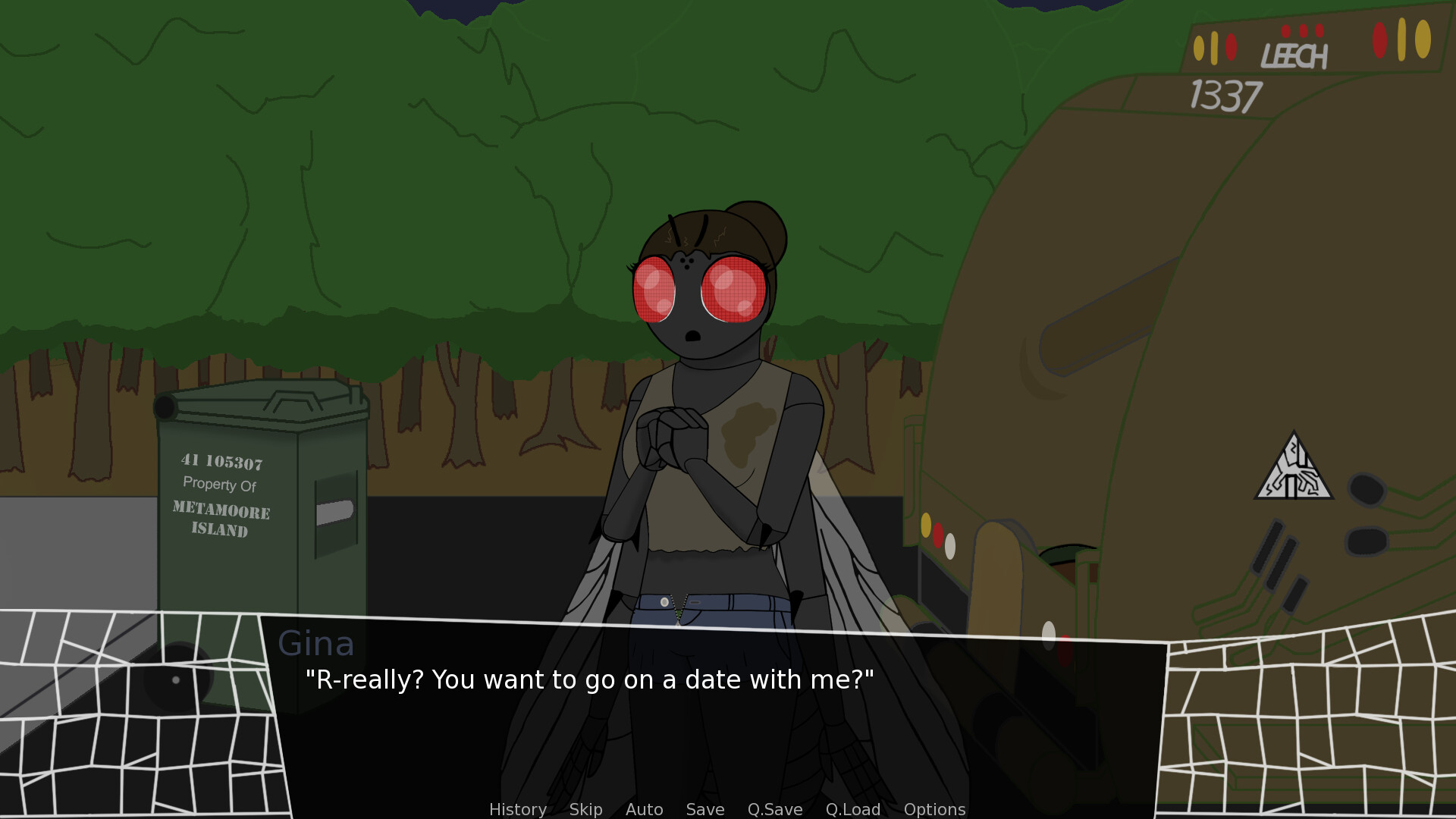 Lovebugz: An Anthro Insect Dating Sim screenshot 1