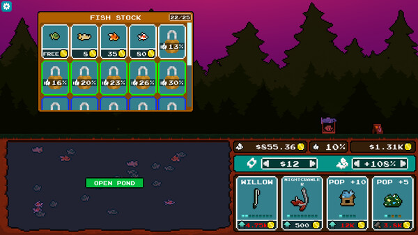 Pocket Idler: Fishing Pond game for windows Pc 1