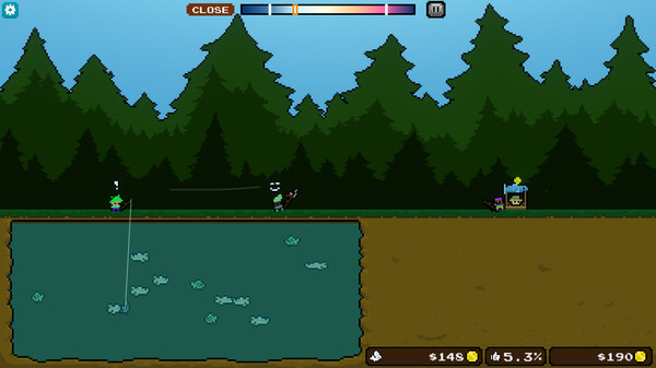 Pocket Idler: Fishing Pond game for Linux 1