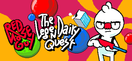 Red Nose Guy The LegenDairy Quest Cover Image