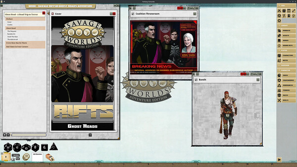 Fantasy Grounds - Savage Rifts(R): Ghost Roads Adventure