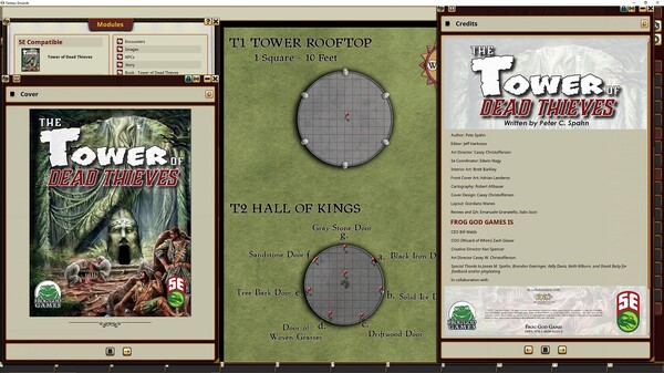 Fantasy Grounds - Tower of Dead Thieves for steam