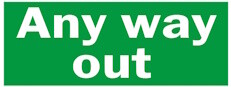 Any way out 게임 이미지