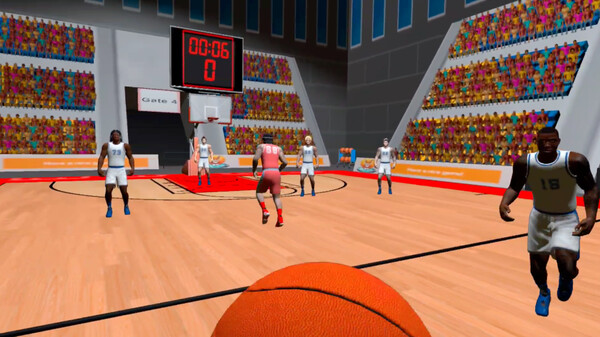 Скриншот из Basketball VR
