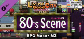 RPG Maker MZ - SERIALGAMES Living Good City Tileset - 80's Scene SET