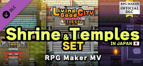 RPG Maker MV - SERIALGAMES Living Good City Tileset - Shrine and Temples SET