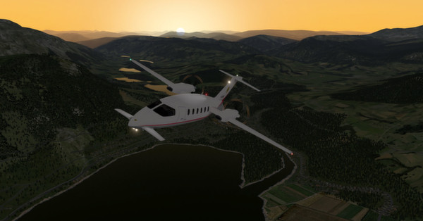 скриншот X-Plane 10 Global - 64 Bit - Europe Scenery 0
