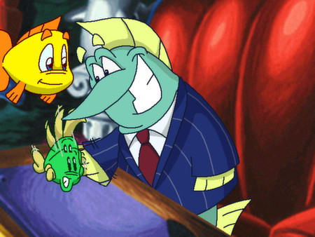 Freddi Fish 5 featuring Mess Hall Mania®: The Case of the Creature of Coral Cove