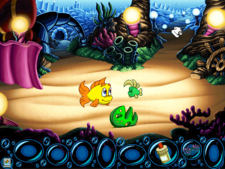 скриншот Freddi Fish 5: The Case of the Creature of Coral Cove 3