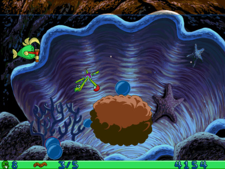 скриншот Freddi Fish and Luther's Water Worries 3