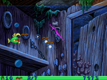 скриншот Freddi Fish and Luther's Water Worries 4