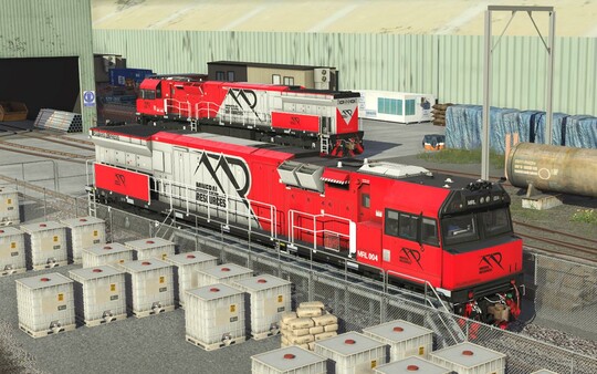 Trainz 2022 DLC - C44aci Locomotive - ARG/Mineral Resources Pack