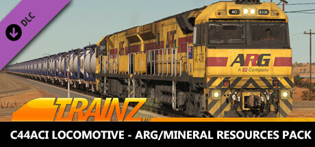 Trainz Plus DLC - C44aci Locomotive - ARG/Mineral Resources Pack banner image