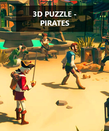 3D PUZZLE - Pirates