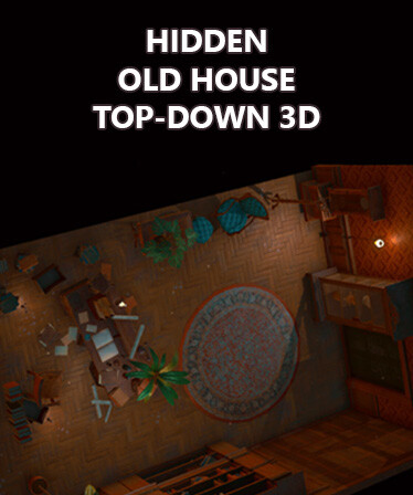 Hidden Old House Top-Down 3D