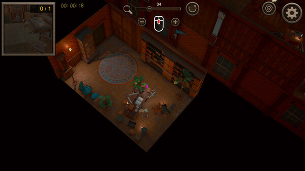Скриншот из Hidden Old House Top-Down 3D