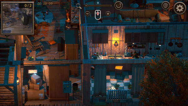 Hidden Vintage House Top-Down 3Dfor windows and Linux 1