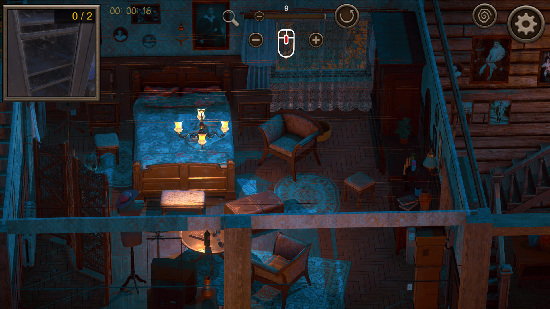 Hidden Vintage House Top-Down 3D screenshot screenshot 4