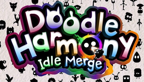 Capsule Grafik von "Doodle Harmony Idle Merge", das RoboStreamer für seinen Steam Broadcasting genutzt hat.