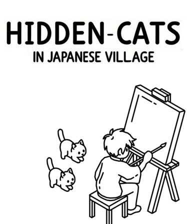 Hidden Cats In Japanese Village