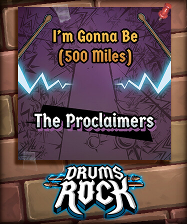 Drums Rock: The Proclaimers - 'I'm Gonna Be (500 Miles)'