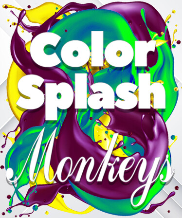 Color Splash: Monkeys