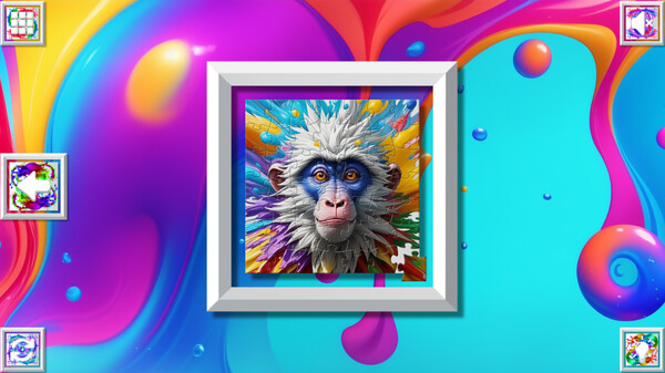 Скриншот из Color Splash: Monkeys