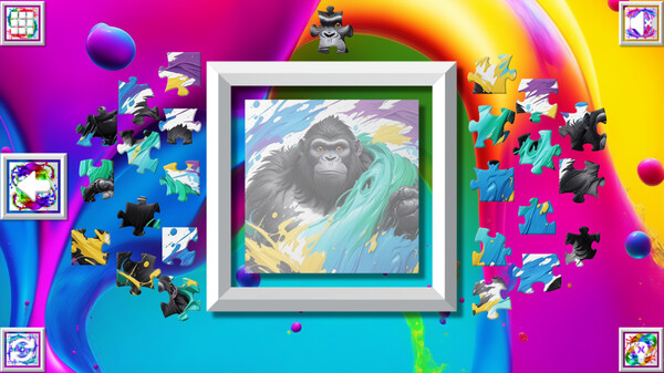 Скриншот из Color Splash: Monkeys