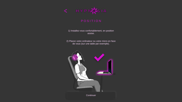 Hypnosia - Application d'Hypnose avec Reconnaissance Vocale