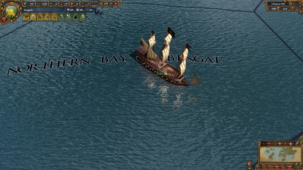 скриншот Europa Universalis IV: Indian Ships Unit Pack 0