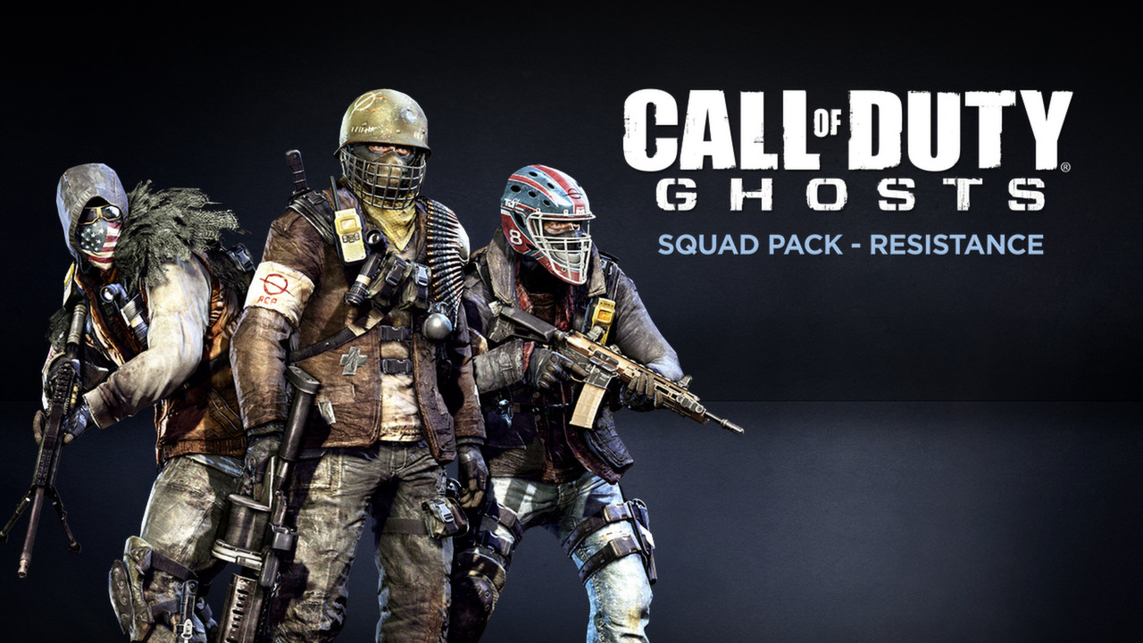 All COD GHOST Squad Characters MASKS! - REAL Call of Duty Ghosts